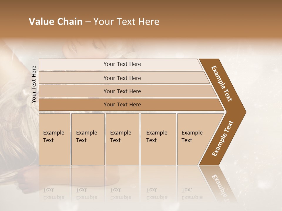 Beautiful Dress Background PowerPoint Template