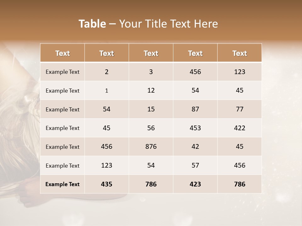 Beautiful Dress Background PowerPoint Template