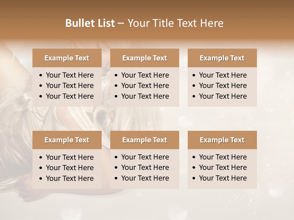 Beautiful Dress Background PowerPoint Template