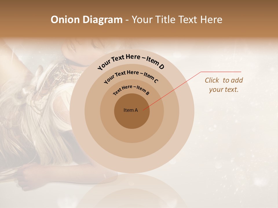 Beautiful Dress Background PowerPoint Template