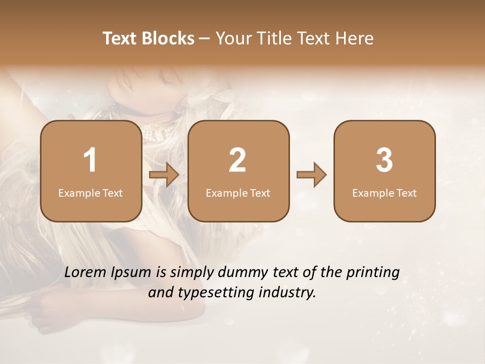 Beautiful Dress Background PowerPoint Template