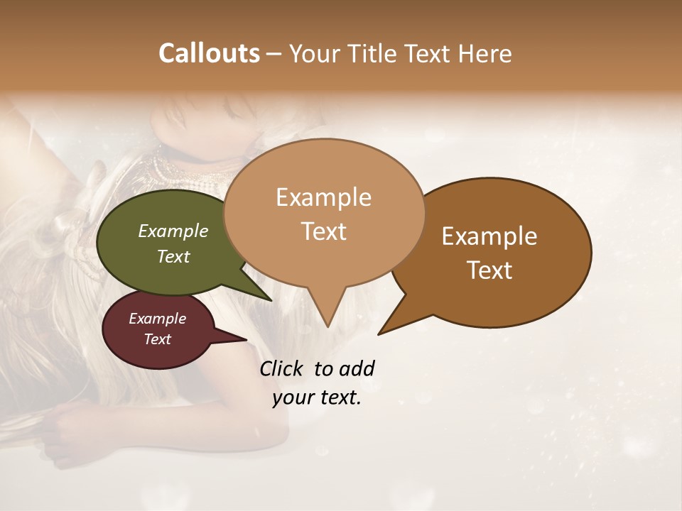 Beautiful Dress Background PowerPoint Template