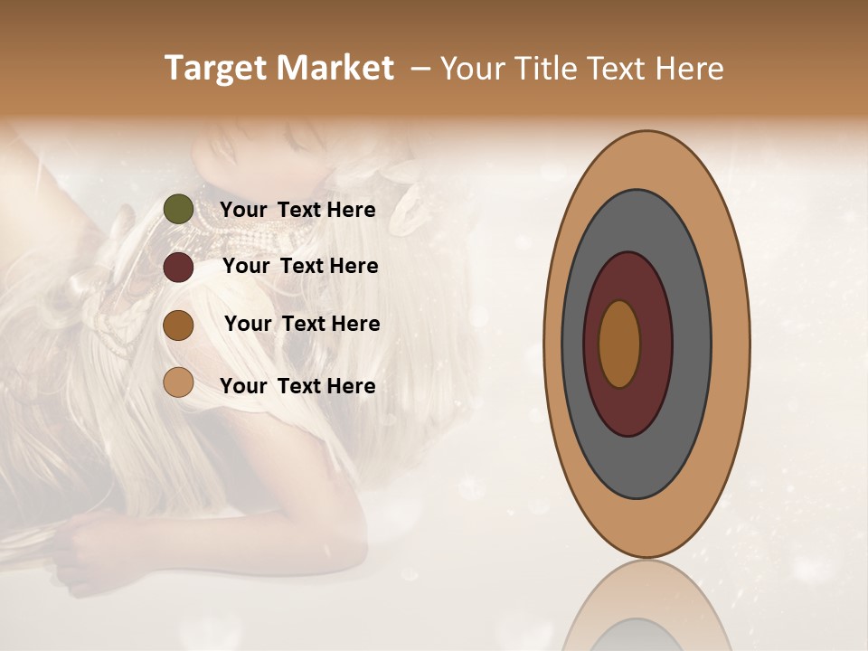 Beautiful Dress Background PowerPoint Template