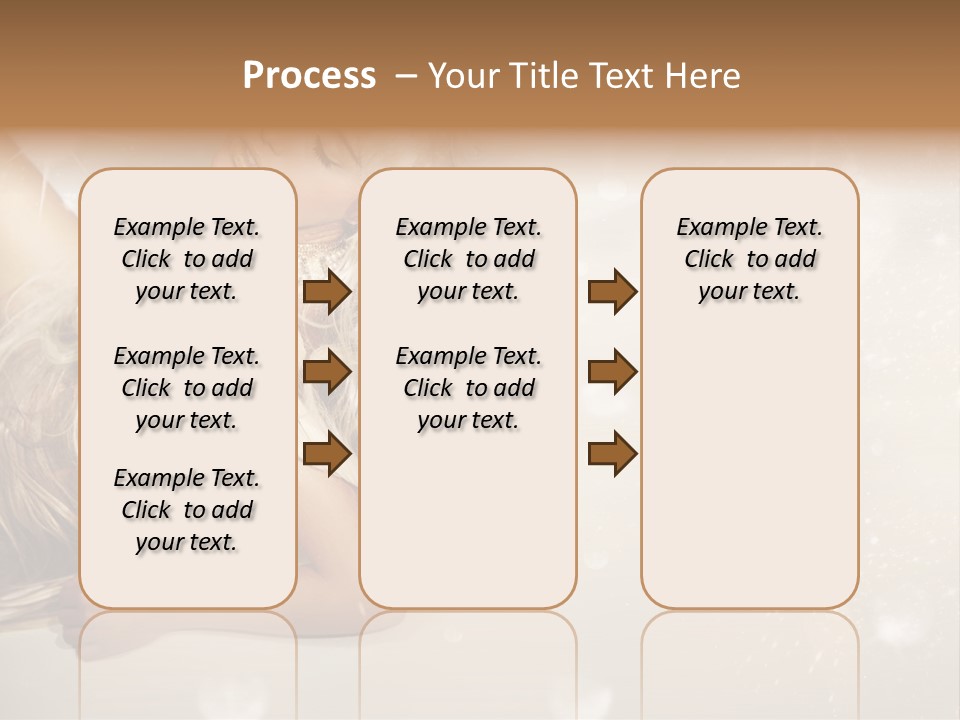 Beautiful Dress Background PowerPoint Template