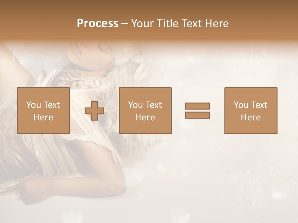 Beautiful Dress Background PowerPoint Template