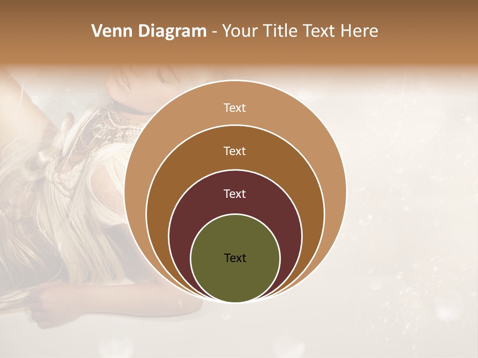 Beautiful Dress Background PowerPoint Template