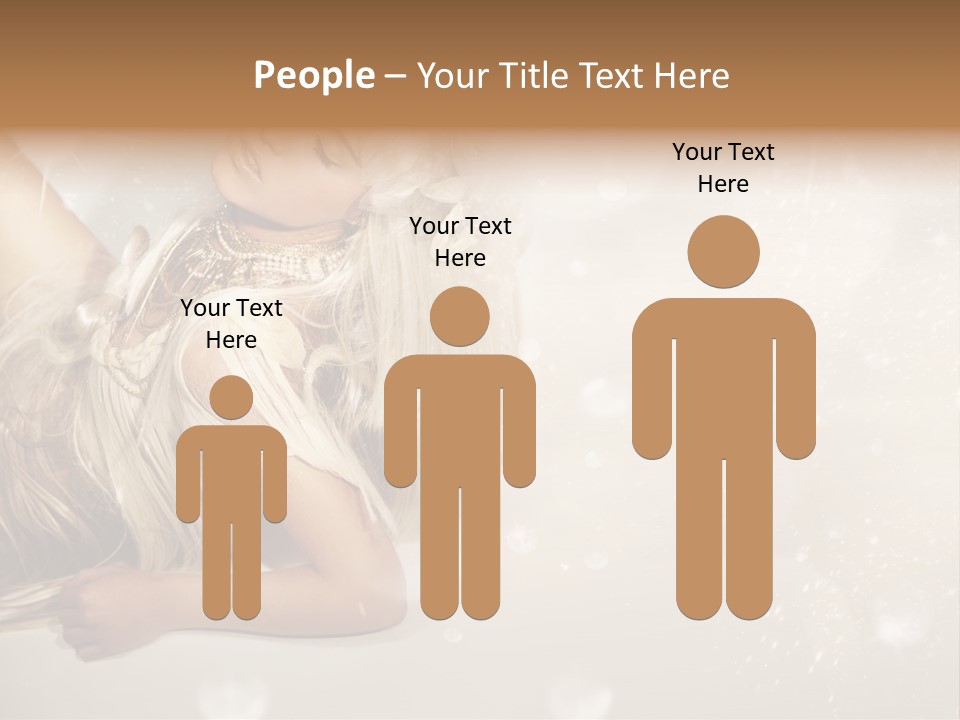 Beautiful Dress Background PowerPoint Template