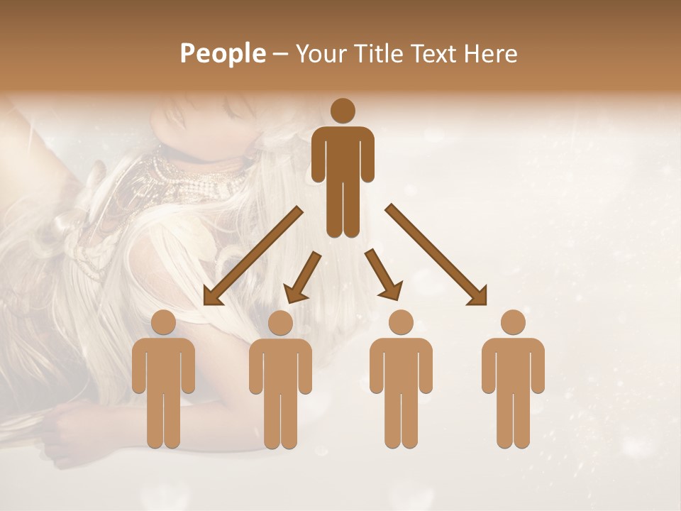 Beautiful Dress Background PowerPoint Template