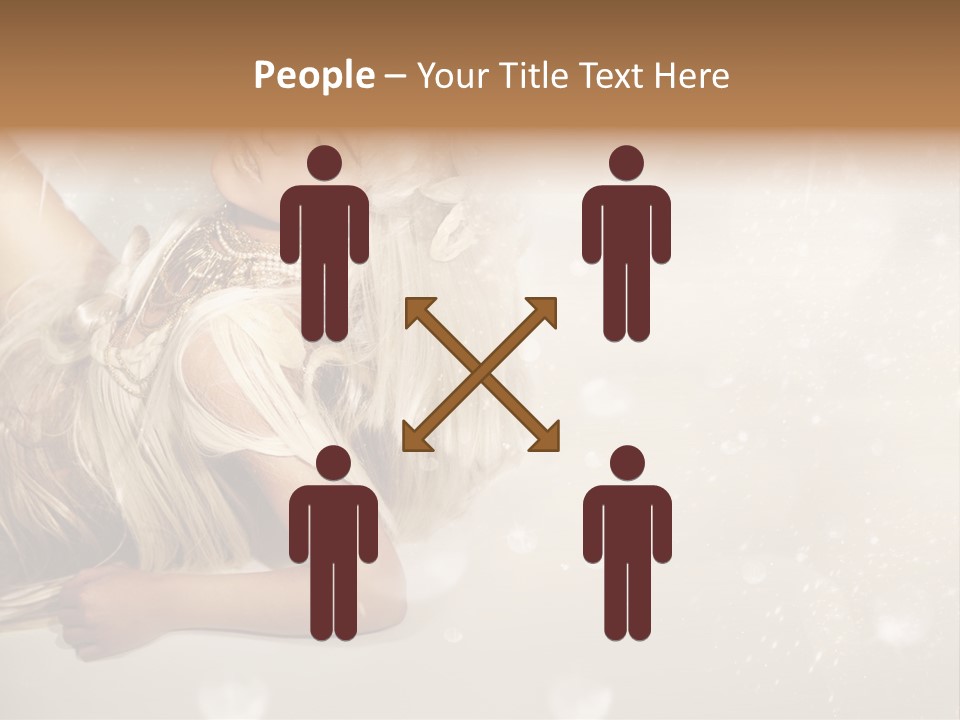 Beautiful Dress Background PowerPoint Template