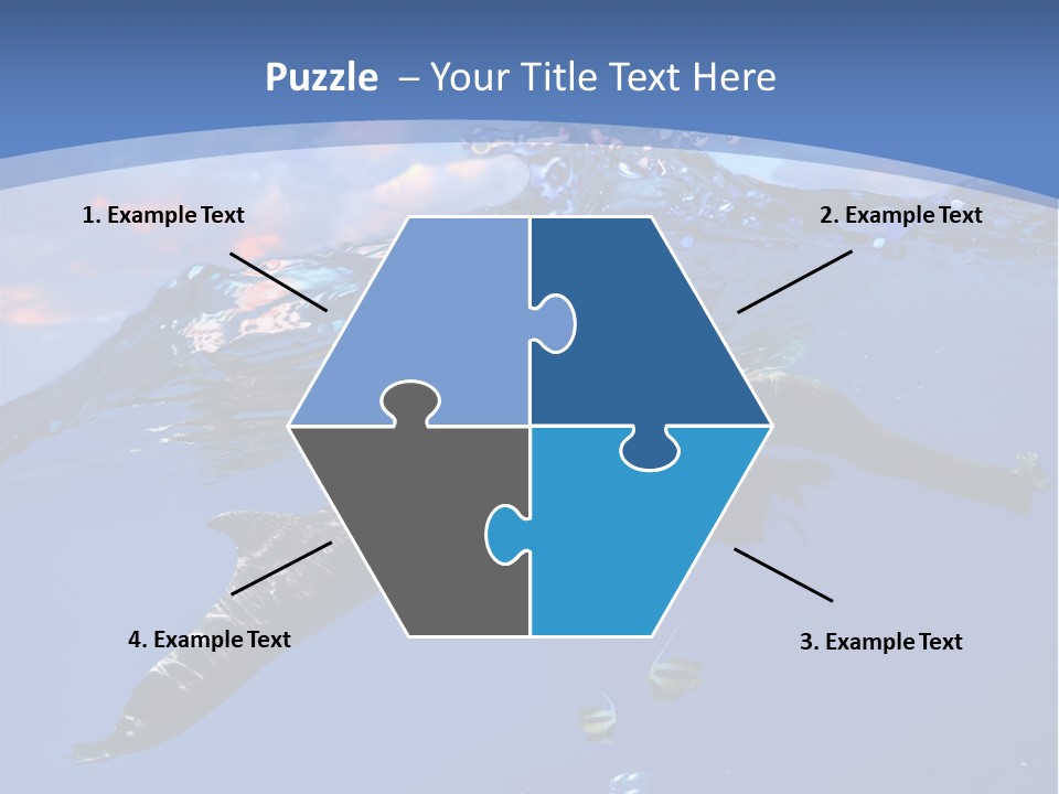 Marine Fish Legend PowerPoint Template