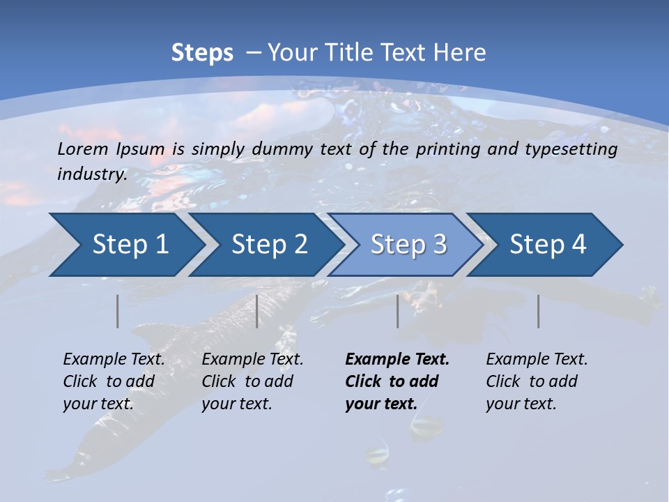 Marine Fish Legend PowerPoint Template