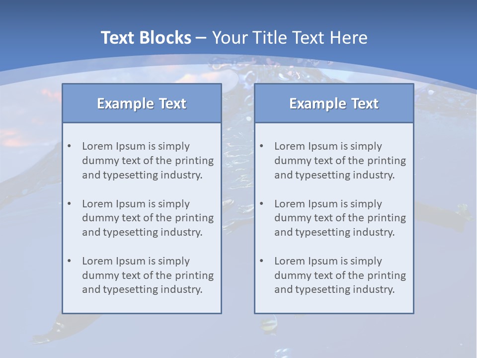 Marine Fish Legend PowerPoint Template