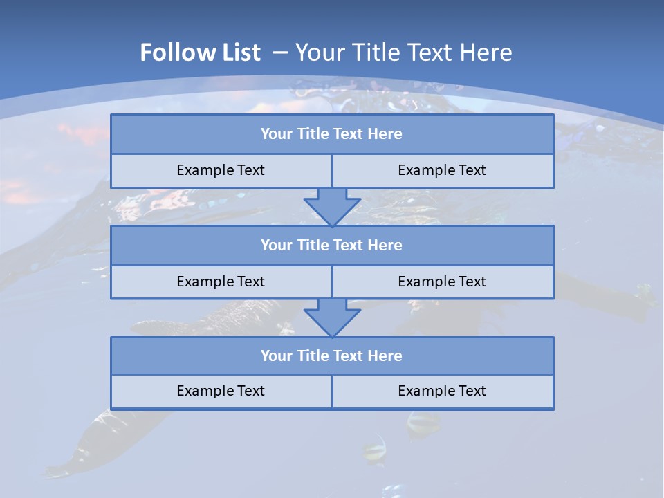 Marine Fish Legend PowerPoint Template