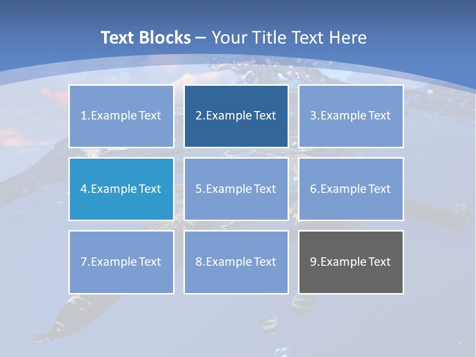 Marine Fish Legend PowerPoint Template