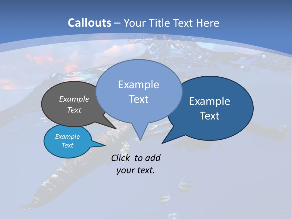 Marine Fish Legend PowerPoint Template