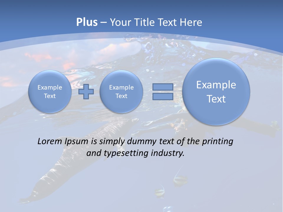Marine Fish Legend PowerPoint Template
