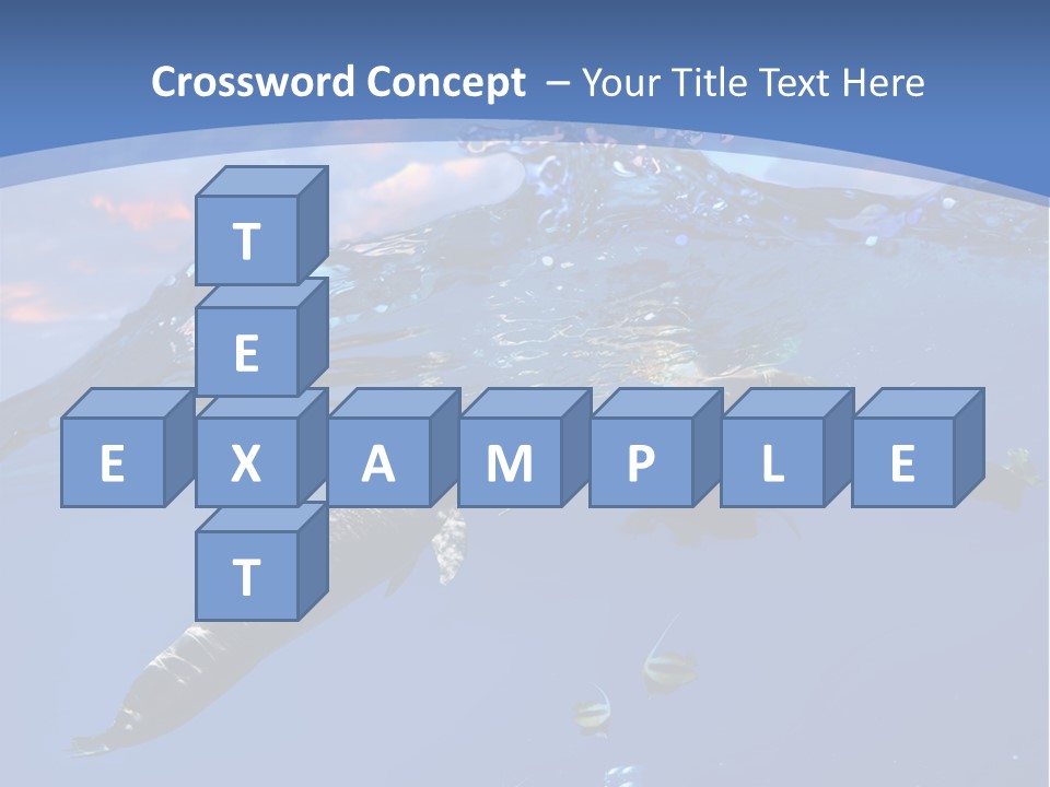 Marine Fish Legend PowerPoint Template