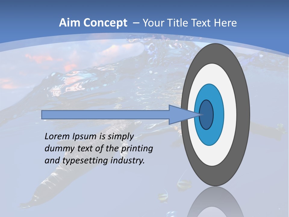 Marine Fish Legend PowerPoint Template