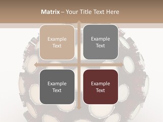 Play Drum Instrument PowerPoint Template