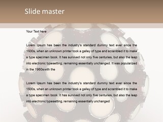 Play Drum Instrument PowerPoint Template