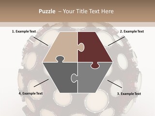 Play Drum Instrument PowerPoint Template