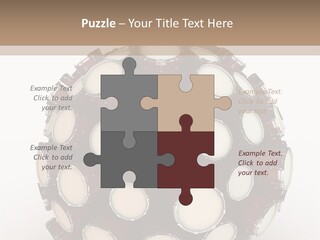 Play Drum Instrument PowerPoint Template