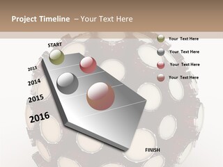 Play Drum Instrument PowerPoint Template