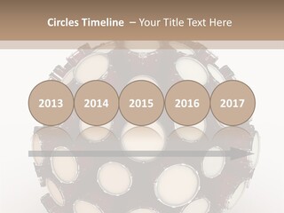 Play Drum Instrument PowerPoint Template
