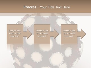 Play Drum Instrument PowerPoint Template