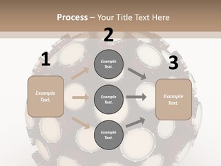 Play Drum Instrument PowerPoint Template