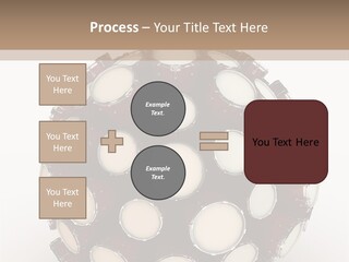 Play Drum Instrument PowerPoint Template