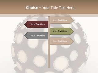 Play Drum Instrument PowerPoint Template