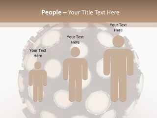 Play Drum Instrument PowerPoint Template