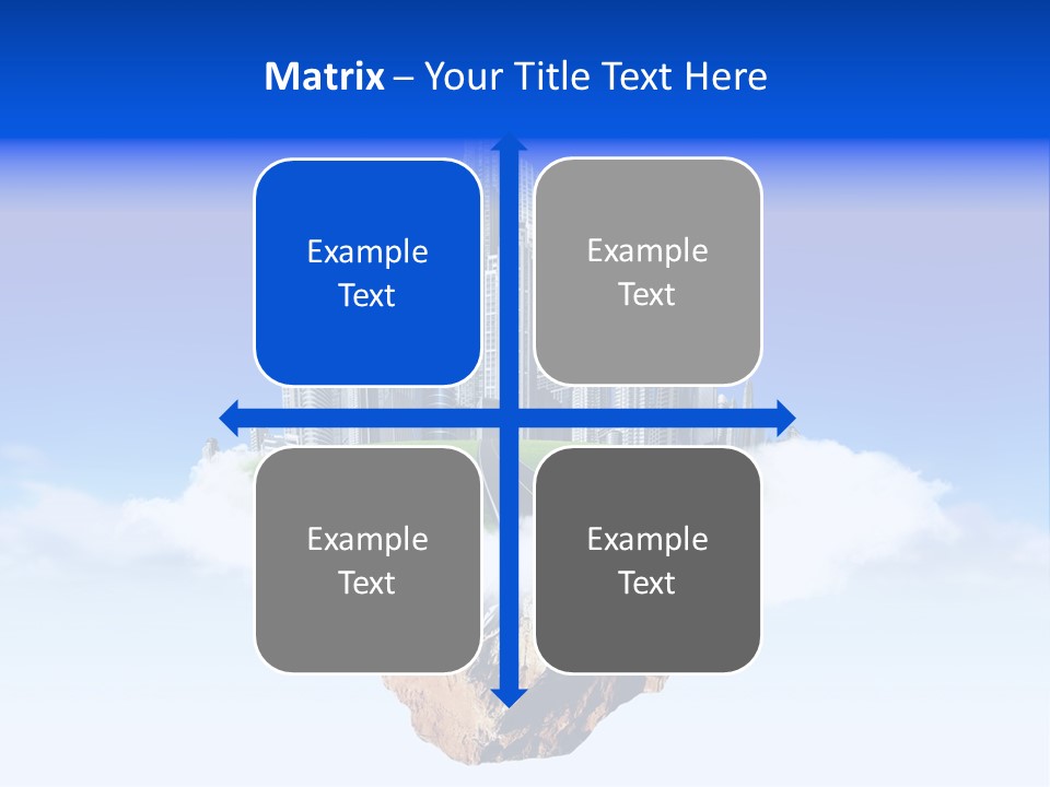 Window Glass Impressive PowerPoint Template