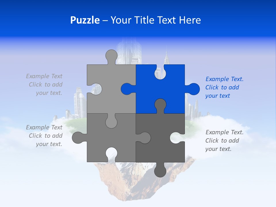 Window Glass Impressive PowerPoint Template