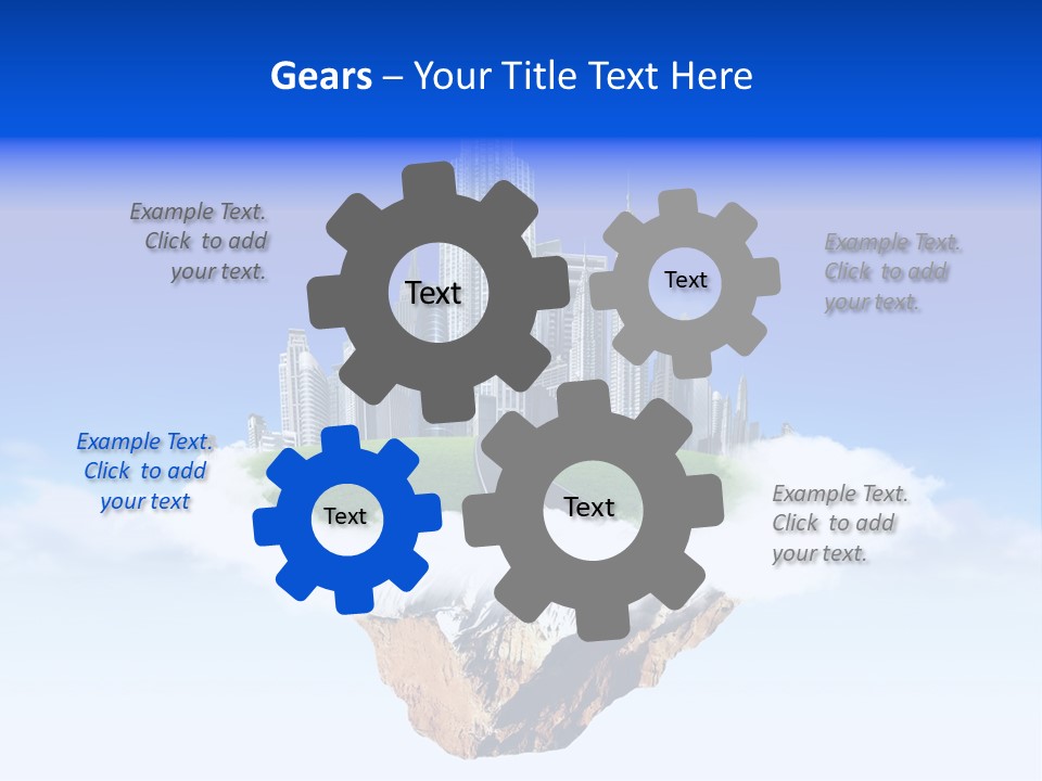 Window Glass Impressive PowerPoint Template