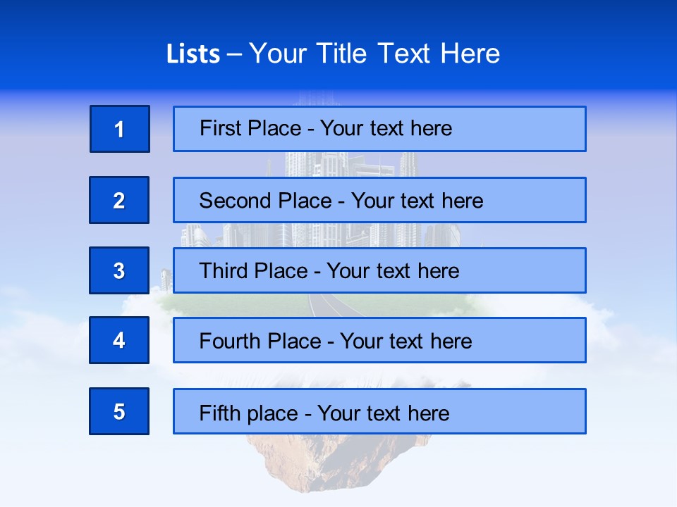 Window Glass Impressive PowerPoint Template