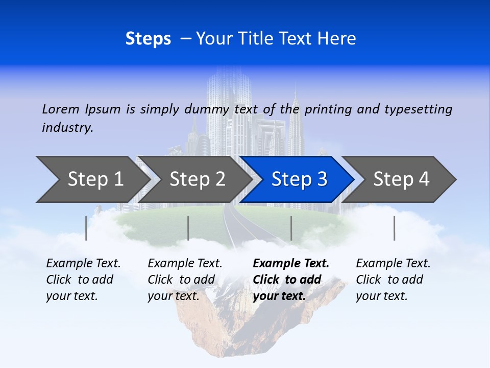 Window Glass Impressive PowerPoint Template