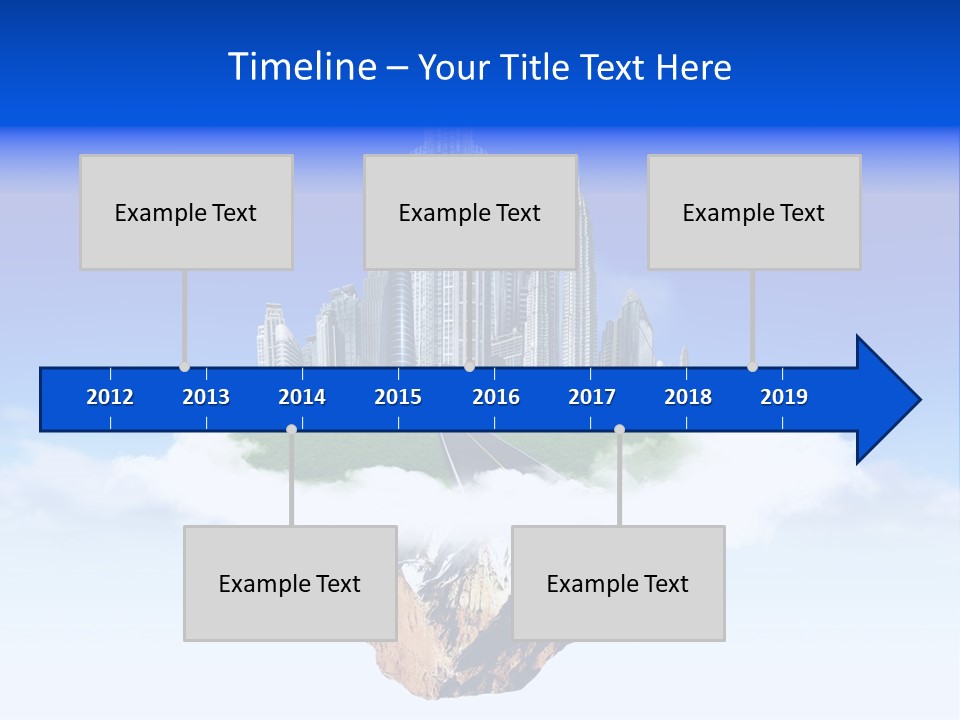 Window Glass Impressive PowerPoint Template