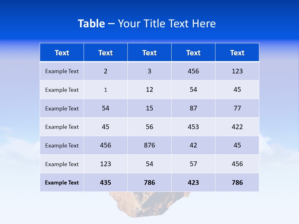 Window Glass Impressive PowerPoint Template