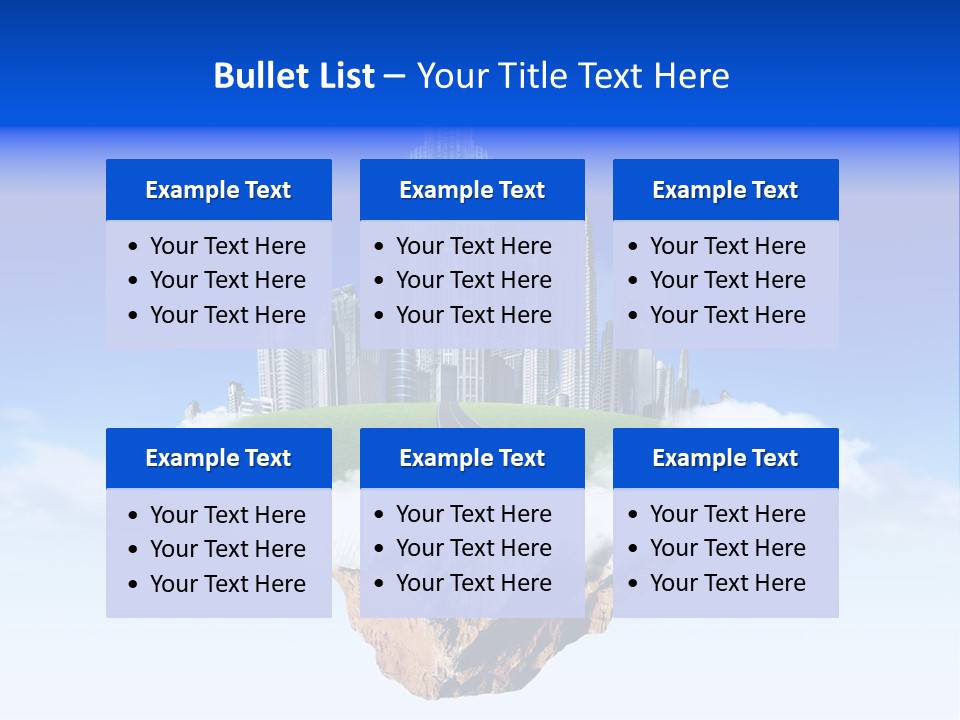Window Glass Impressive PowerPoint Template