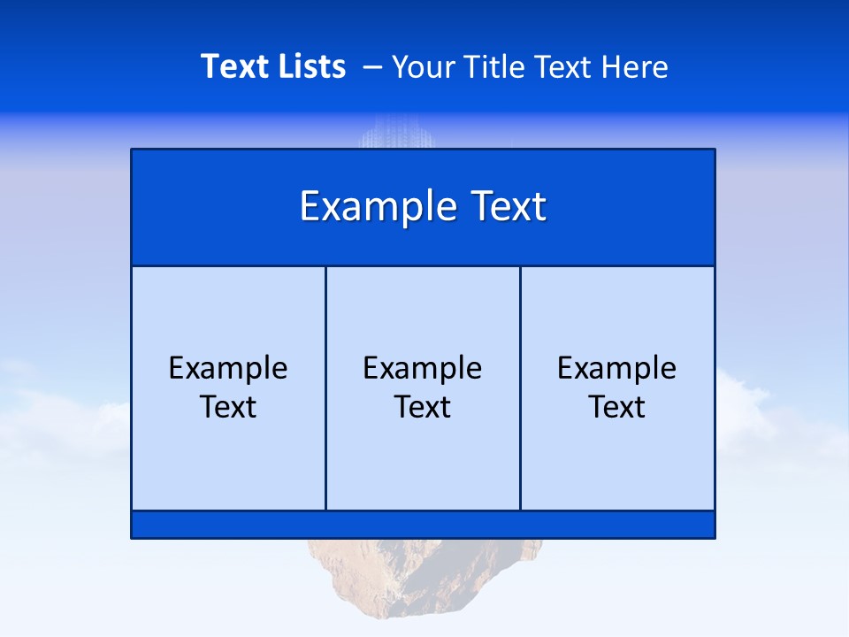 Window Glass Impressive PowerPoint Template