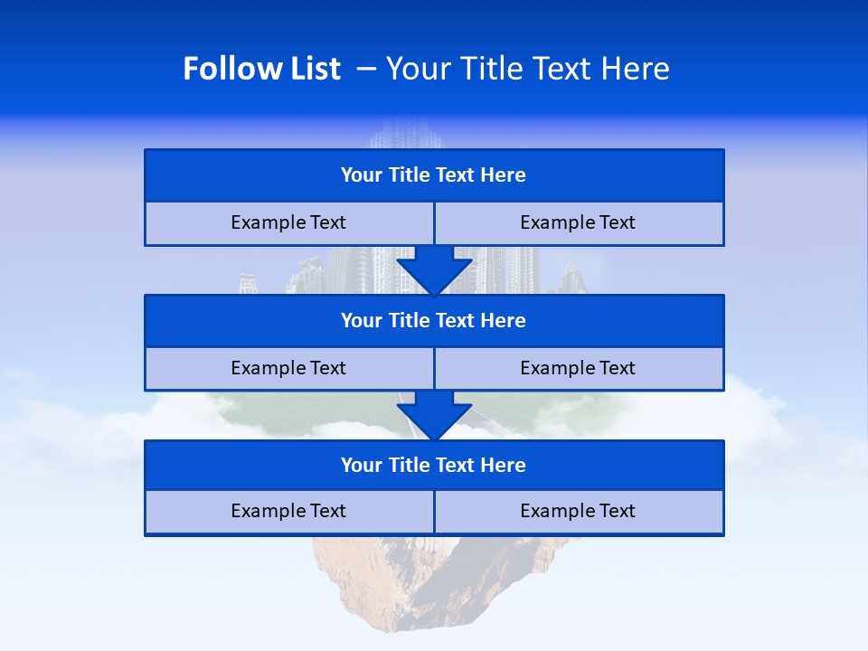 Window Glass Impressive PowerPoint Template