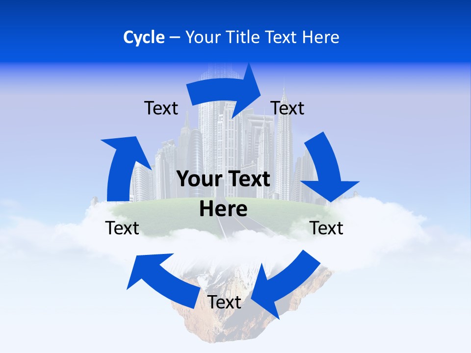 Window Glass Impressive PowerPoint Template