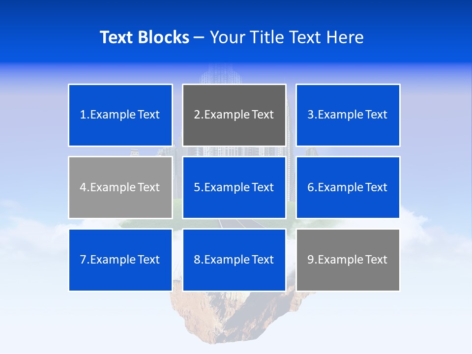 Window Glass Impressive PowerPoint Template