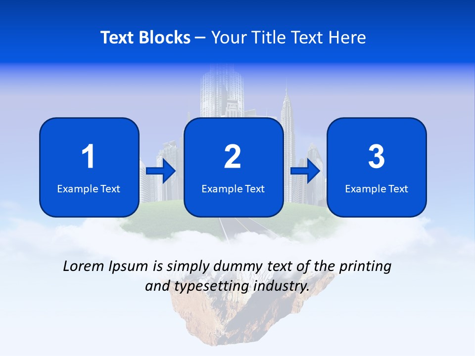 Window Glass Impressive PowerPoint Template