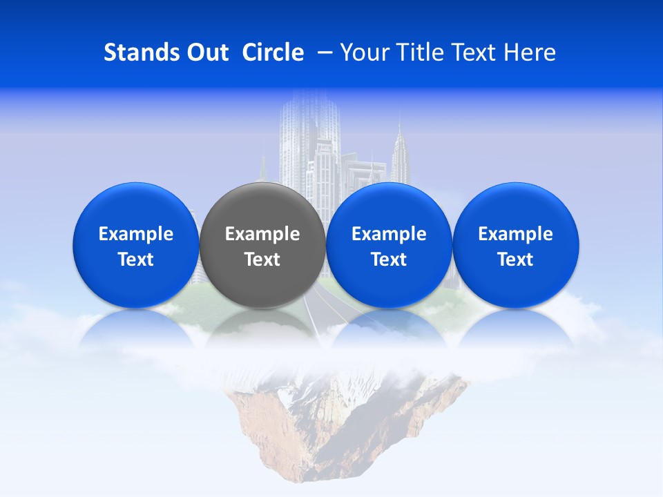 Window Glass Impressive PowerPoint Template