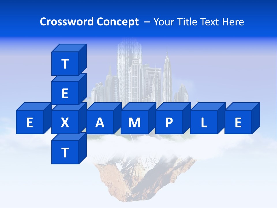 Window Glass Impressive PowerPoint Template