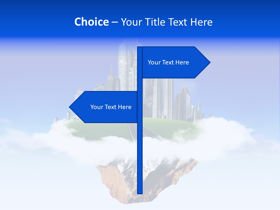 Window Glass Impressive PowerPoint Template