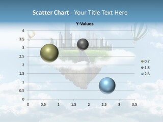 Skyscraper China Town PowerPoint Template